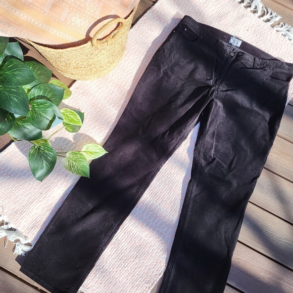 NWT PURE Collection black denim - Picture 2 of 9